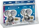 Delivery Pressure or Flow 100 PSIG (7 Bar) 15 PSIG (1 Bar) 100 PSIG (7 Bar) 15 PSIG (1 Bar) Heavy-duty and medium-duty single-stage station regulators Our Series 46 and Series 36 brass line