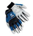 extended glove life MIG/Stick #263 343 Large #263 344 X-Large #269 616 2X-Large Dual-padded palm for added comfort Wool back provides ultimate insulation Cow split leather provides extreme durability