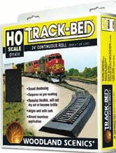 Track Accessories Track-Bed Roadbed Material Woodland Scenics 785-1474 24'