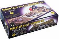 Includes everything need to add trees, grass, weeds, rocks, mountains, tunnel, ballast