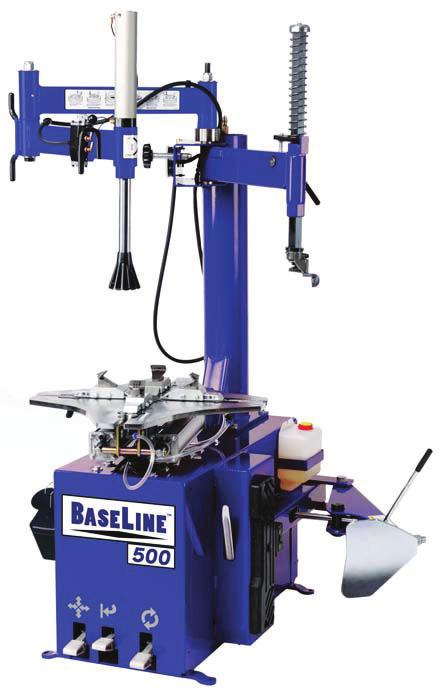 BASELNE Rim Clamp Tire Changers For servicing single piece automotive and most light truck