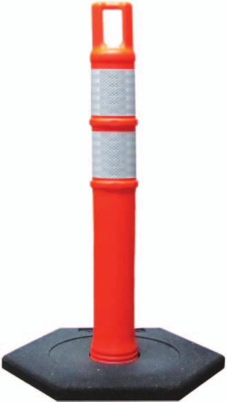 WATCHTOWER DELINEATOR Watchtower handle has ergonomic, comfort grip - dome cap provides strength and durability