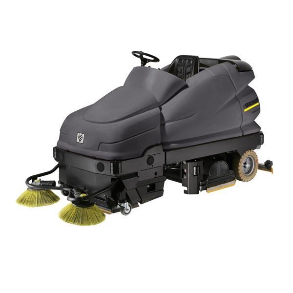 Roller brush Traction drive Battery and charger included Automatic water stop Battery type Low maintenance Battery and charger included Parking brake Integrated sweeping attachment Adjustable