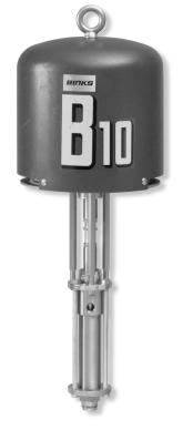 B10-D Extreme Duty Pump Pump # 41-15029 Ratio 59:1 Performance Air inlet Pressure........ 30-90 PSI (2.1-6.2 BAR) Fluid Pressure Range............. 200-4900 PSI (13.4-328.9 BAR) Max.