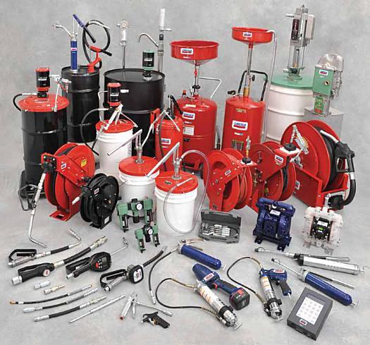 complete line of lubrication solutions and industrial pumping products t every construction site, automobile repair shop and industrial plant, maintenance and automotive service professionals need