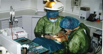 Beside the preparation of bone cavities with mechanical irrigation it is also
