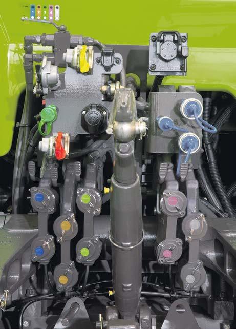 engagement/disengagement can be adjusted for lifting height of rear linkage Up to 35 hp