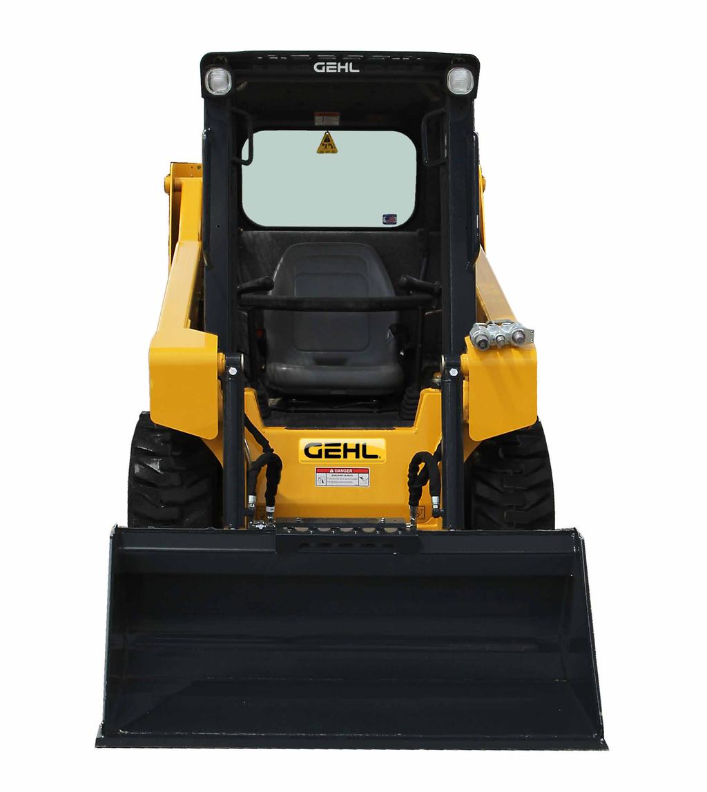 R135 R150 R165 POWER and PERFORMANCE COMPACT DESIGN & FULL POWER From the barn to the jobsite these mid-sized skid loaders offer compact power to impress any operator.