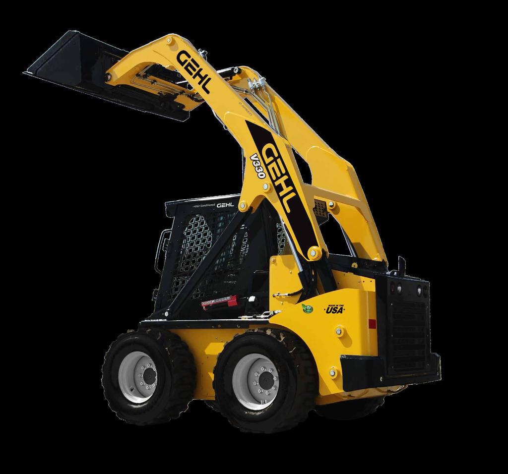 V270 GEN:2 V330 G EN: 2 POWER and PERFORMANCE P U S H T H E SMOOTH OPERATOR V E R T I C A L If you find yourself loading semi trailers or lifting extreme loads, these vertical lift skid loaders are