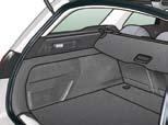 1 Luggage-cover blind (see details on following page) 2 Luggage securing rings Use the 4 stowing rings provided on the boot floor to secure your loads.