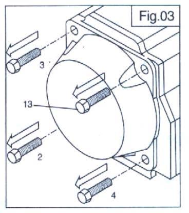 8. Piston Disassembly a) Holding the actuator body stationary, rotate the drive shaft until the Pistons are released from the drive shaft. b) Remove piston 0-rings using a small screwdriver.