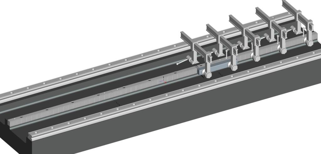 Connecting Racks in Sequence Screwing Torque 50% 100% Sequence for