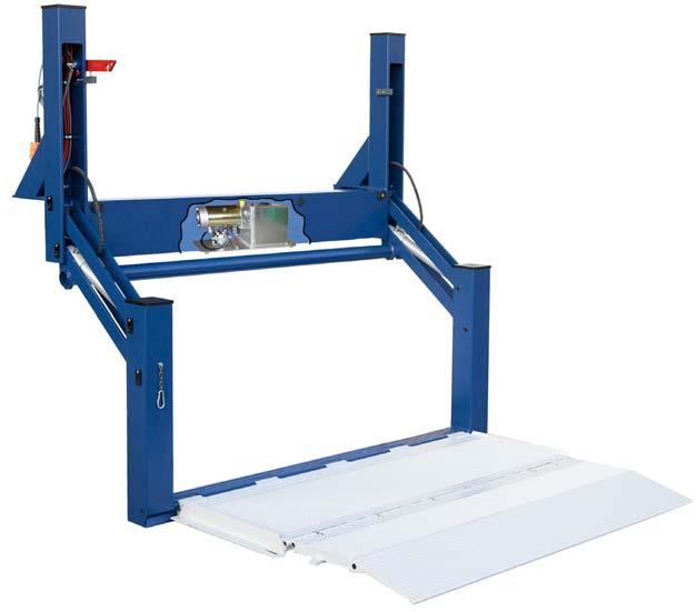 TECHNICAL DESCRIPTION OF THE AHT PICK UP LIFT The All Aluminum AHT Pick up Lift has the following components: 1) One Support Frame: Made from Aluminum.