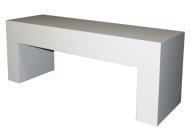 Dining/Buffet Tables 22 White Laminate Buffet Tables (8 )