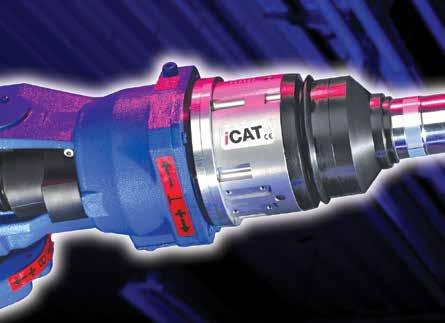 ROBOT MOUNTS icat Safety and flexibility in perfect interaction icat - the robot mount for the latest generation of welding robots with central service cables guided through the 6th axis - offering a