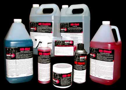 WELDING PERFORMANCE PRODUCTS Anti-spatter, Coolant and Accessories ABICOR BINZEL s line of welding chemicals aids in all of your welding applications.