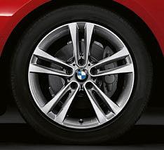 [ 04 ] 19" M light alloy Double-spoke style 598 M wheels in Bicolour Orbit Grey, front 8J