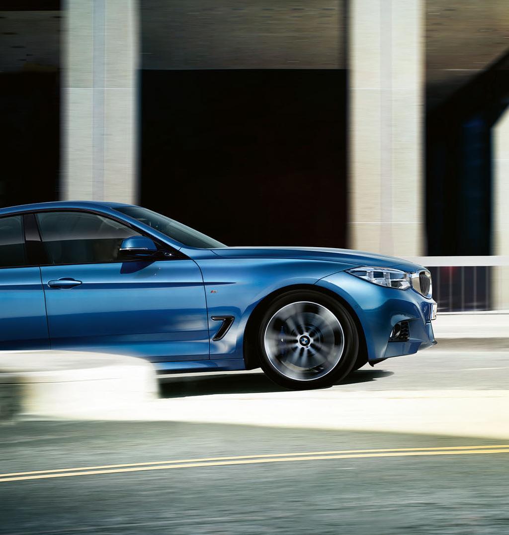 dynamics flow into one in the BMW 3 Series Gran Turismo.