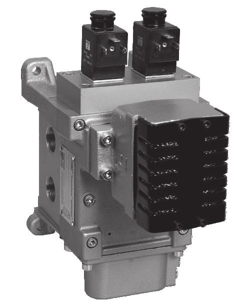 DM 2 Series D Double Valves with Total Dynamic Monitoring & Complete Memory Self Monitored - Clutch/Brake Control