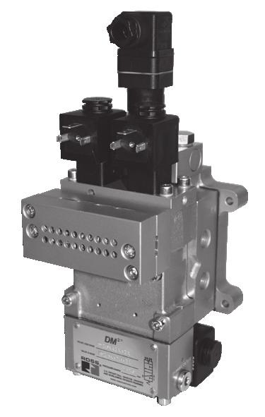 functions are simply integrated into two identical valve elements.