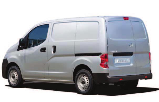 Nissan. Available as Combi and Panel van.