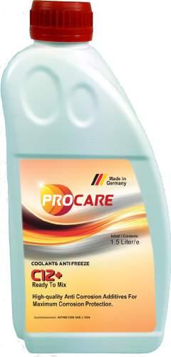 Coollant & anti-freeze c12 Plus Coollant & anti-freeze c13 ProCare Coolant & Anti-freeze C12+ is a radiator corrosion inhibitor and anti-freeze agent based on ethylene glycol and free from