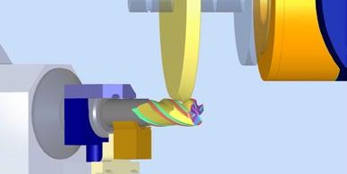 With this off-line software, you can visualize the movements of the machine before grinding in order to reduce setup time and enable verification and