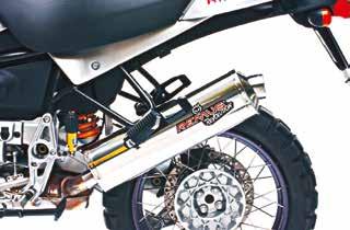 MADE IN THE EU (GERMANY) REMUS REMUS Revolution rear silencer, aluminium BMW R 1150 GS with ABE Weight: 3,4 kg