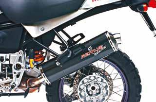 piece replaces front silencer w/o ABE BMW R 1150 GS The second Problem that exists with the original exhaust is that