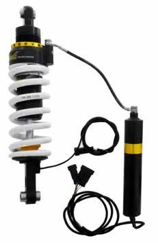 BMW ACE Touratech ACE Suspension ACE = Actively Controlled Electronic Suspension Devised and developed by the Tractive team, the inventors of ESA suspension systems.