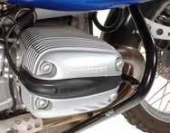 We have developed crashbars for the R 850 GS/R 1100 GS/R 1150 GS that really Protect the motorbike. Rugged mounts attach to the bike in 6 places.