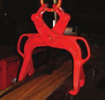 FHD6.0-IPS Frog lifting tongs designed to lift most styles of railway frogs with a minimum safety factor of 3.6. Magnetic particle tested Load Pull Tested Manoeuvring unit