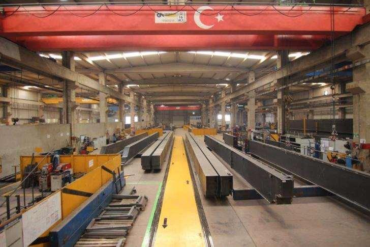 - 7800 m 2 Production area (Closed) - 5900 m 2 Stock area (Open) - 1300 pcs/annual hoist production capacity - 6000