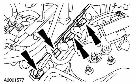 13. Disconnect the ignition coil electrical connectors. 14. Remove the four LH ignition coils. http://repair.alldata.