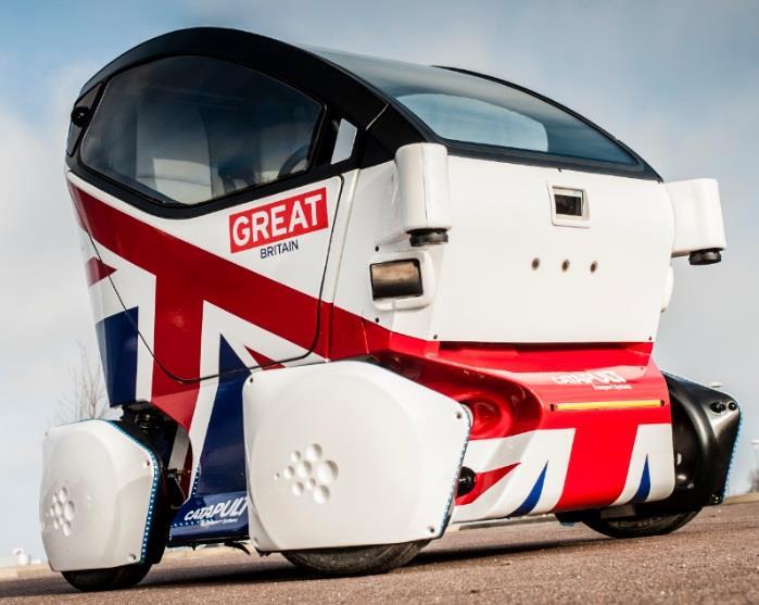 UK: Autonomous Pods Lutz Pathfinder Westfield Electric Pod The Low-carbon Urban Transport Zone (LUTZ)