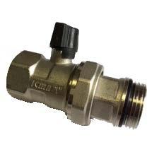 INTERCEPTION SPHERE VALVE Ball-tap valves with o-ring seal for mounting on the manifold bar.