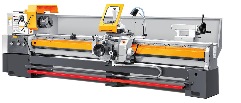 Heavy Duty Precision Lathes XL440 XL500 XL580 Specification XL35M XL43M XL50M Between Centres (mm) 1000, 1500, 2000, 3000, 4000, 5000 220 mm 440 mm 500 mm Swing Over Cross Slide 240 mm 300 mm Swing