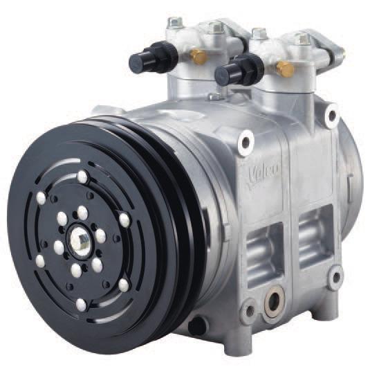 PN: 89-3047 Compressor Valeo TM-55 Heavy duty for Transit and Coach application The TM-55 compressor is a heavy duty bus compressor whose design is an extension of the highly reputable smaller TM
