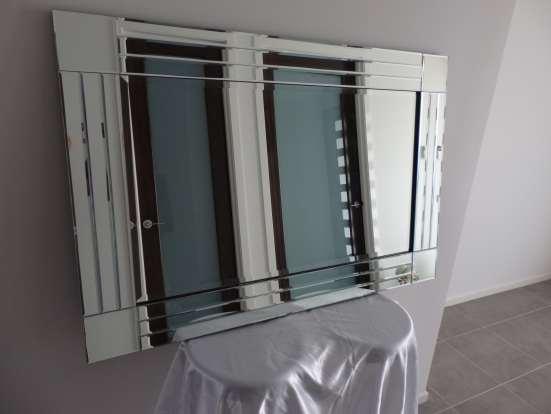 Elegance Beveled Contemporary wall mirror Size cm: 80 x 120 x 1.4 Mirror Weight: 17kg Price: RRP $595.