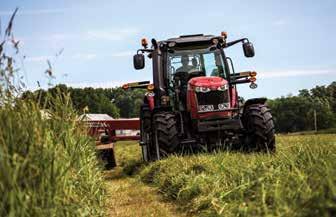 SPEED STEER Optional Speed Steer allows sharp turns to be achieved with far less wheel rotations, so you can make headland or turnrow turns more quickly and easily.