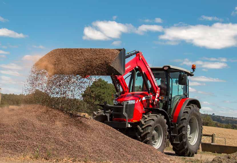 4 5 The new workhorses of the world With the new Global Series, Massey Ferguson has taken the concept of a utility tractor and re-engineered it from the ground up to meet the needs of present and