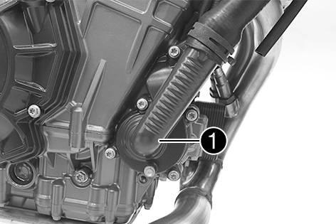 17 COOLING SYSTEM 17.1 Cooling system Water pump1in the engine ensures forced circulation of the coolant.