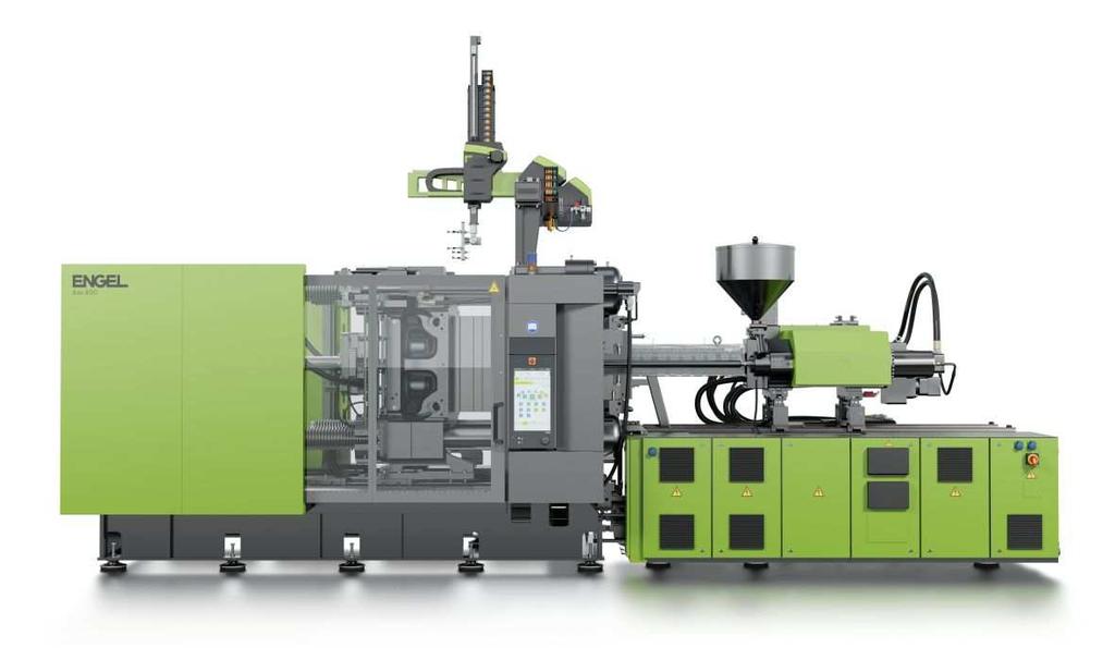 The tie-bar-less technology of the ENGEL e-victory machine also makes a decisive contribution to high process stability in this application, while the