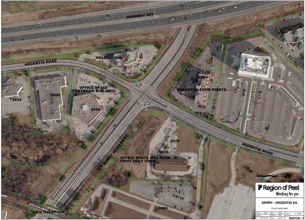Region of Peel Environmental Assessment for the Derry Road and Argentia Road Intersection Air and Noise Study Introduction This report was prepared to document the Air and Noise Assessment of the
