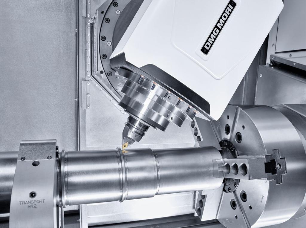TOP DYNAMICS DUE TO INTEGRATED SPINDLE DRIVES 17 ISM 52 6,000 rpm 14.5 / 12.