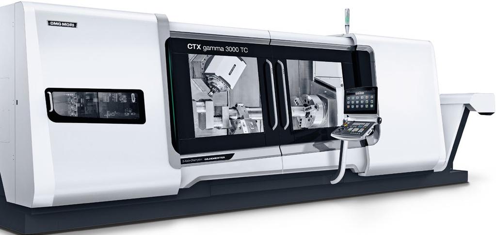 up to 4,000 Nm and counter spindle* up to 2,200 Nm, chuck* up to ø 630 mm +
