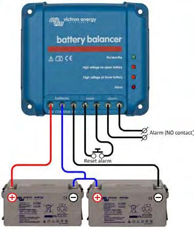 Battery Balancer The problem: the service life of an expensive battery bank can be substantially shortened due to state of charge unbalance One battery with a slightly higher internal leakage current