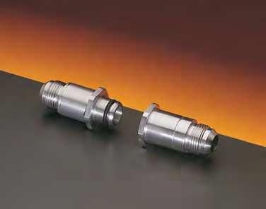 suitable for vacuum applications Sizes: 1/8" through /" Materials: Stainless steel Shut-off Combination: Double shut-off Features: Plain slip-joint design For transfer of large volumes of liquids or