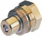 NPSF or female British parallel BS779 end fittings.
