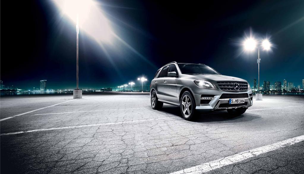 A champion among luxury SUVs. The 2013 M-Class is a dynamic presence both on and off the road.